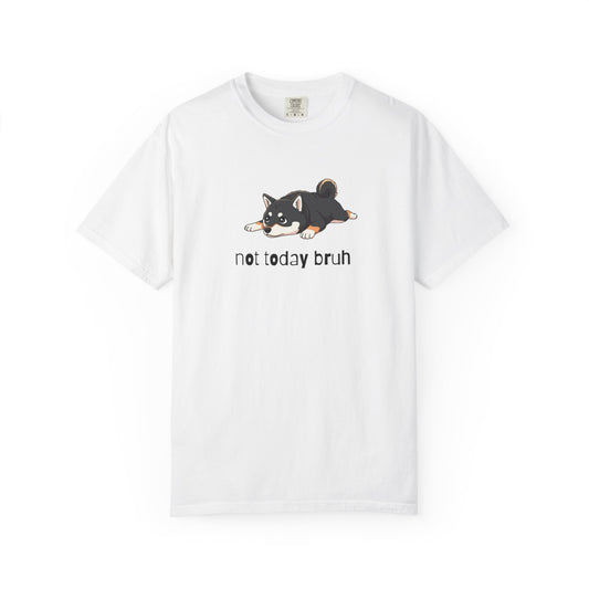 Shiba Not Today Bruh T-Shirt