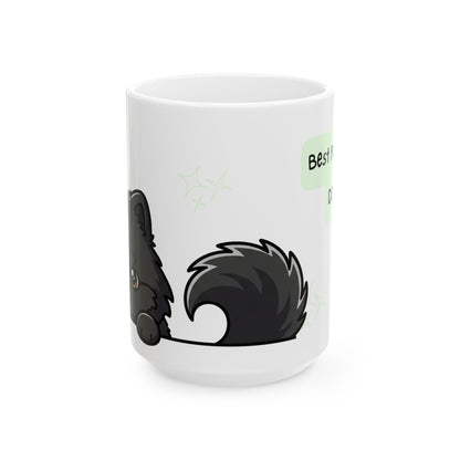 Pomeranian Peek-a-Boo Mug | Best Pomeranian Daddy Gift