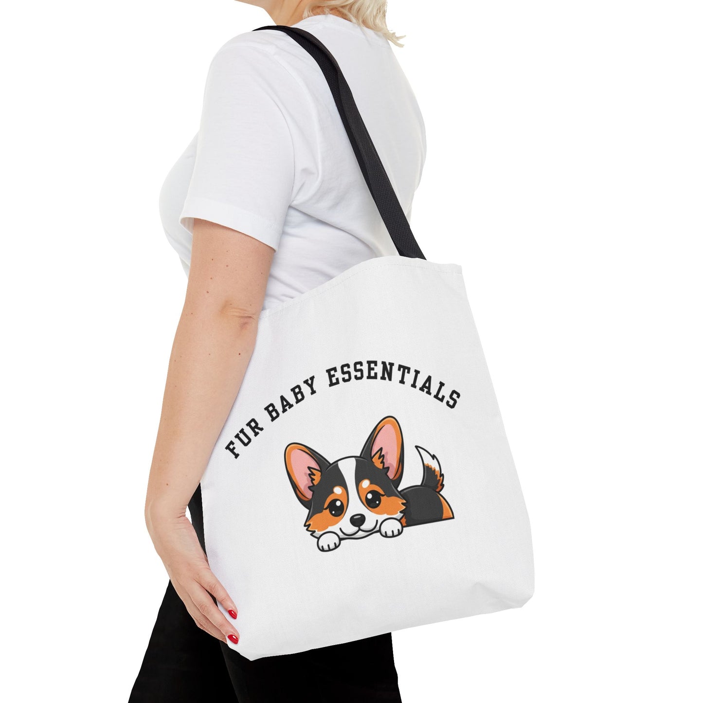 Corgi FurBaby Tote Bag