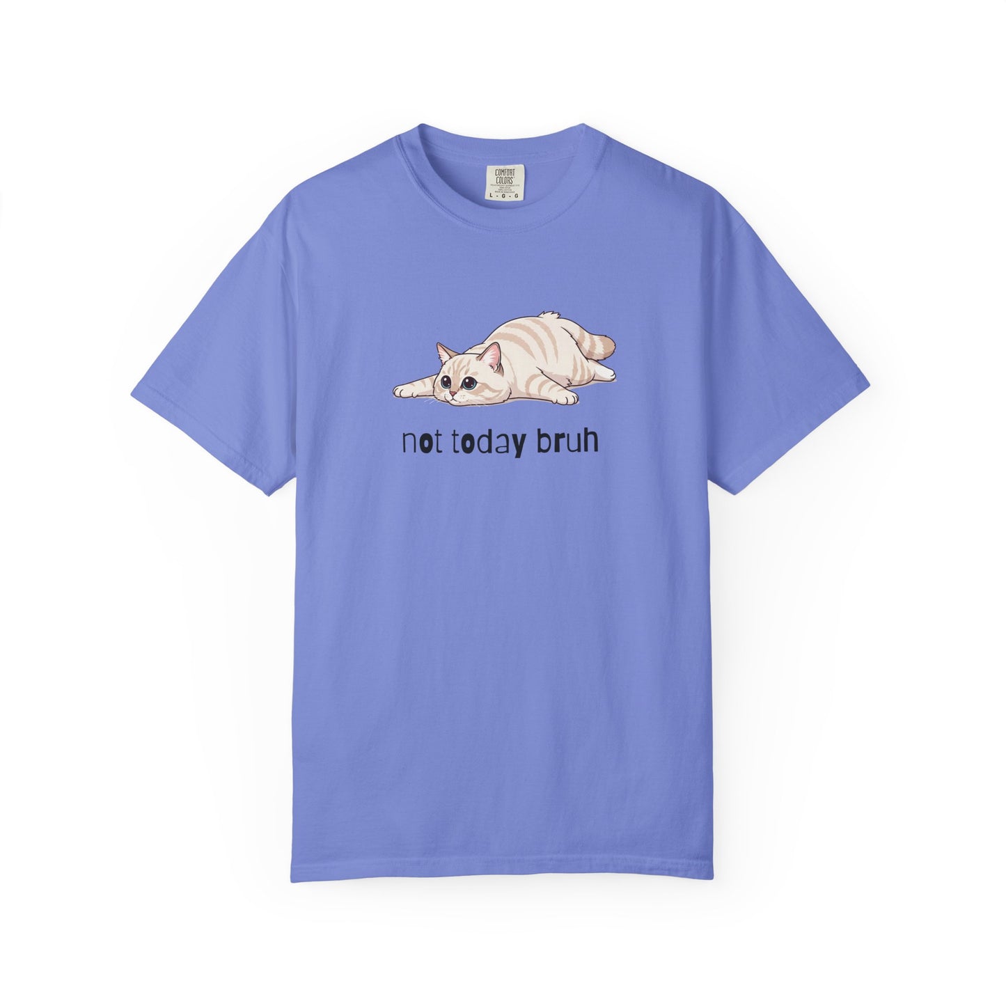 Long hair cream cat Not Today Bruh T-Shirt