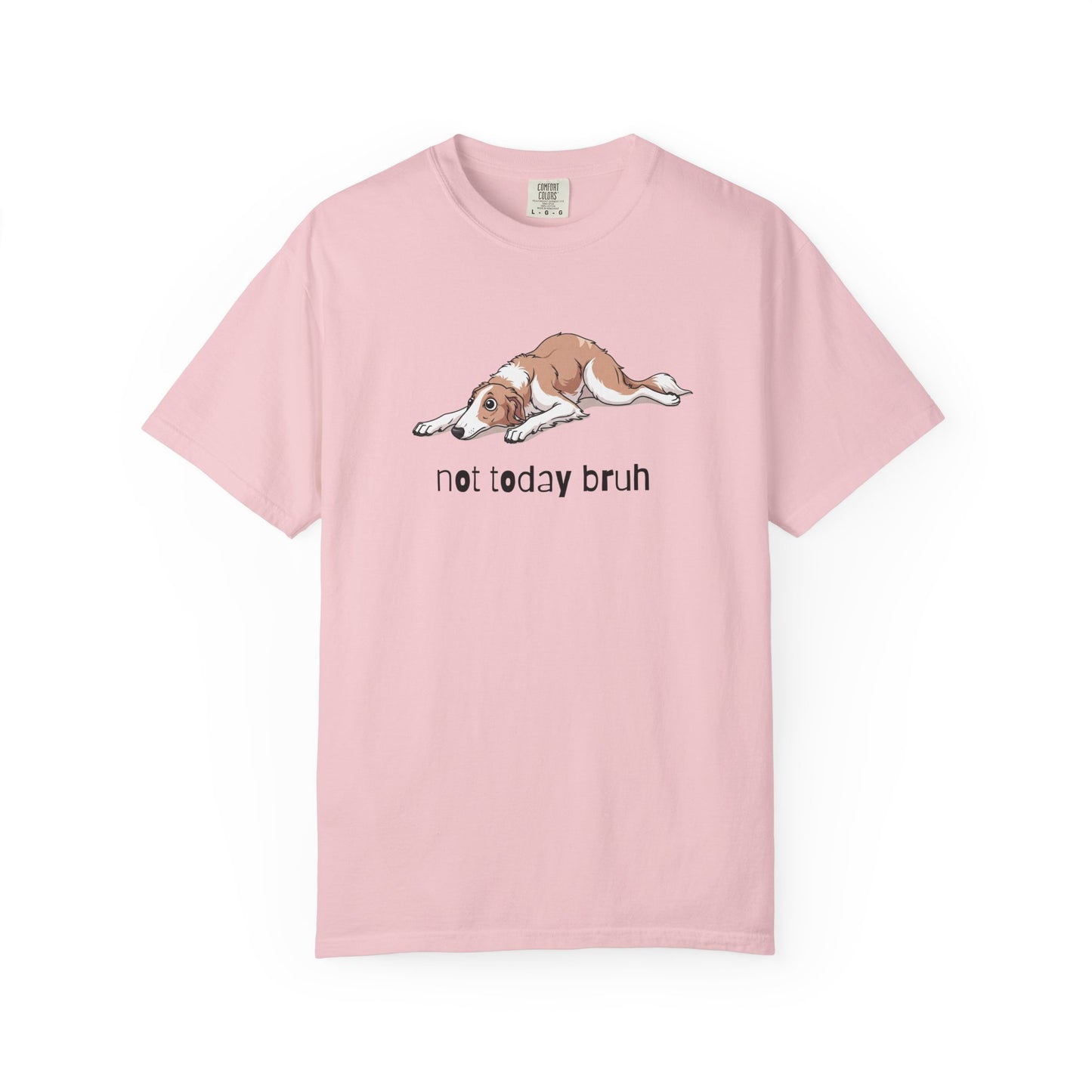 Borzoi Not Today Bruh T-Shirt