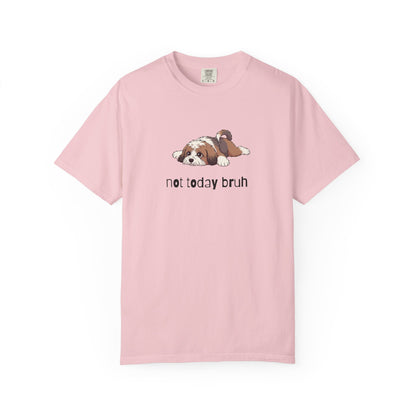 Tibetan Terrier Not Today Bruh T-Shirt
