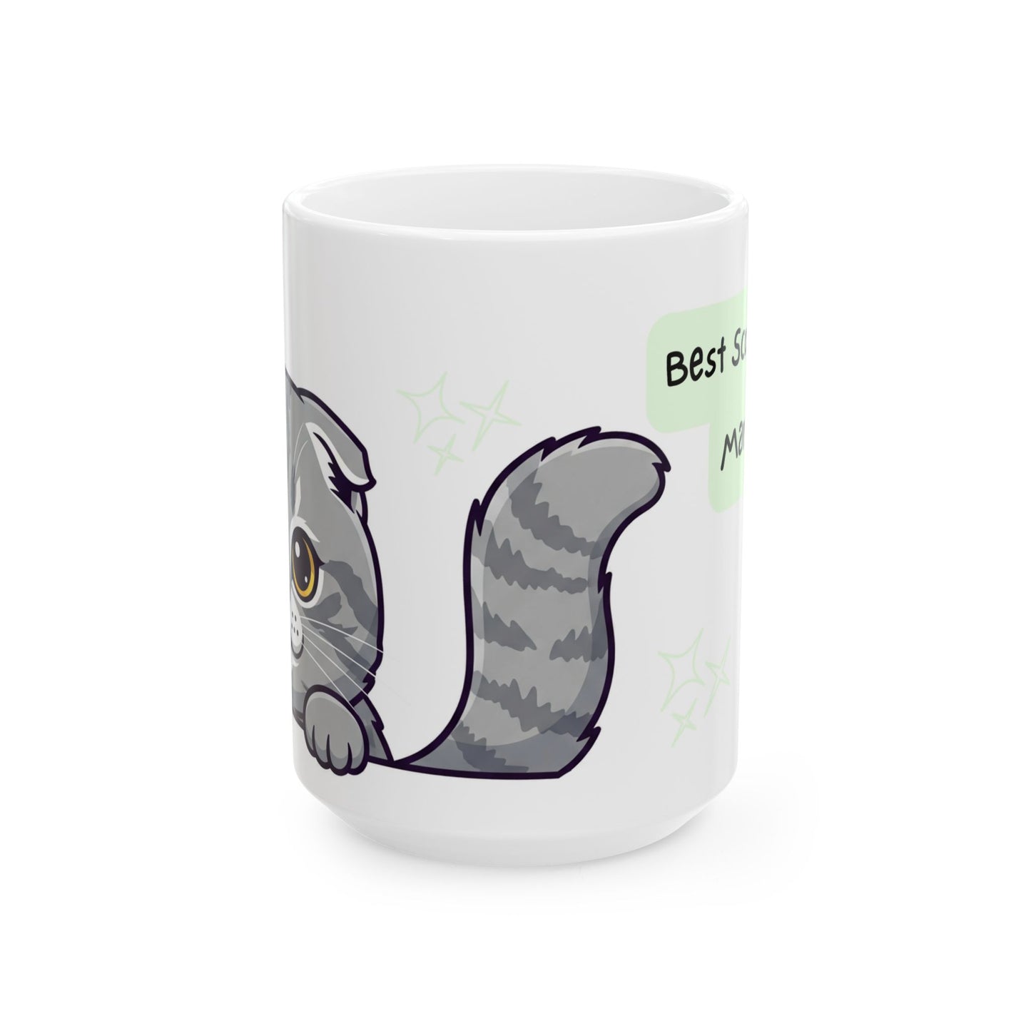 Scottish Fold Peek-a-Boo Mug | Best Scottish Fold Mama