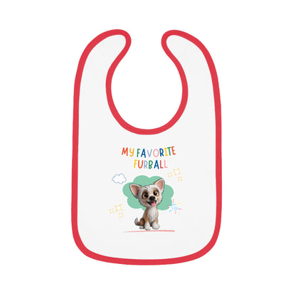 Chinese Crested Favorite Furball Baby Bib