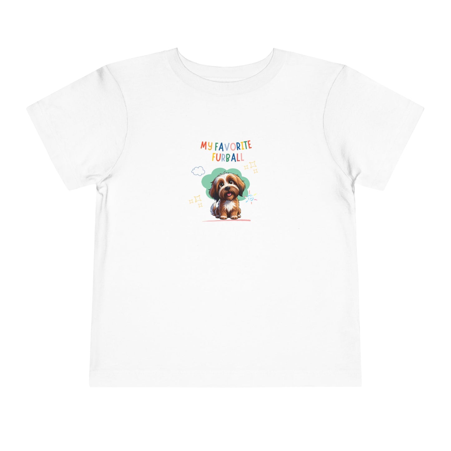 Tibetan Terrier Favorite Furball Toddler Tee