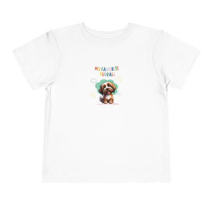 Tibetan Terrier Favorite Furball Toddler Tee