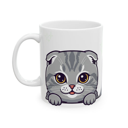 Scottish Fold Peek-a-Boo Mug | Best Scottish Fold Daddy