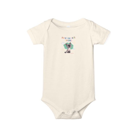 Siamese Cat Favorite Furball Onesie