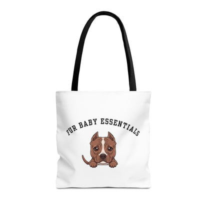 Pitbull FurBaby Tote Bag