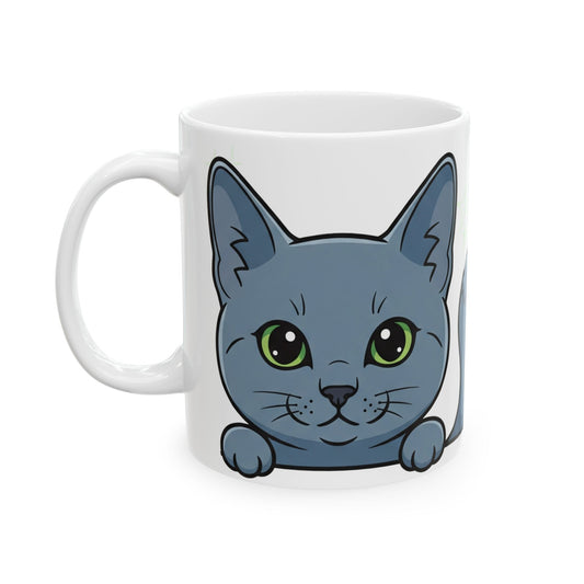 Cat Peek-a-Boo Mug | Best Cat Mama Gift