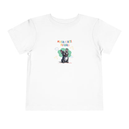 Frenchie Favorite Furball Toddler Tee
