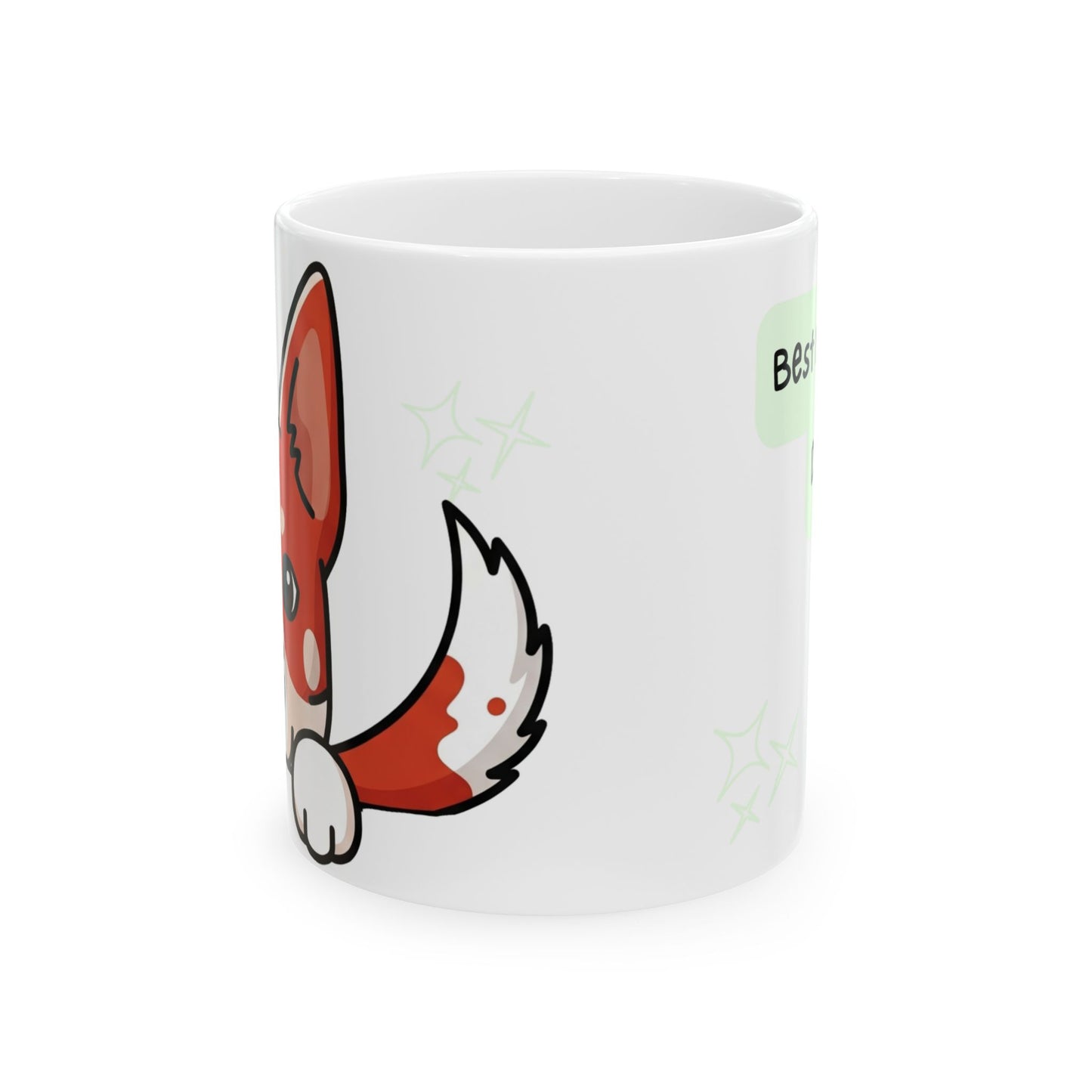 Australian Cattle Dog Peek-a-Boo Mug | Best Heeler Daddy Gift