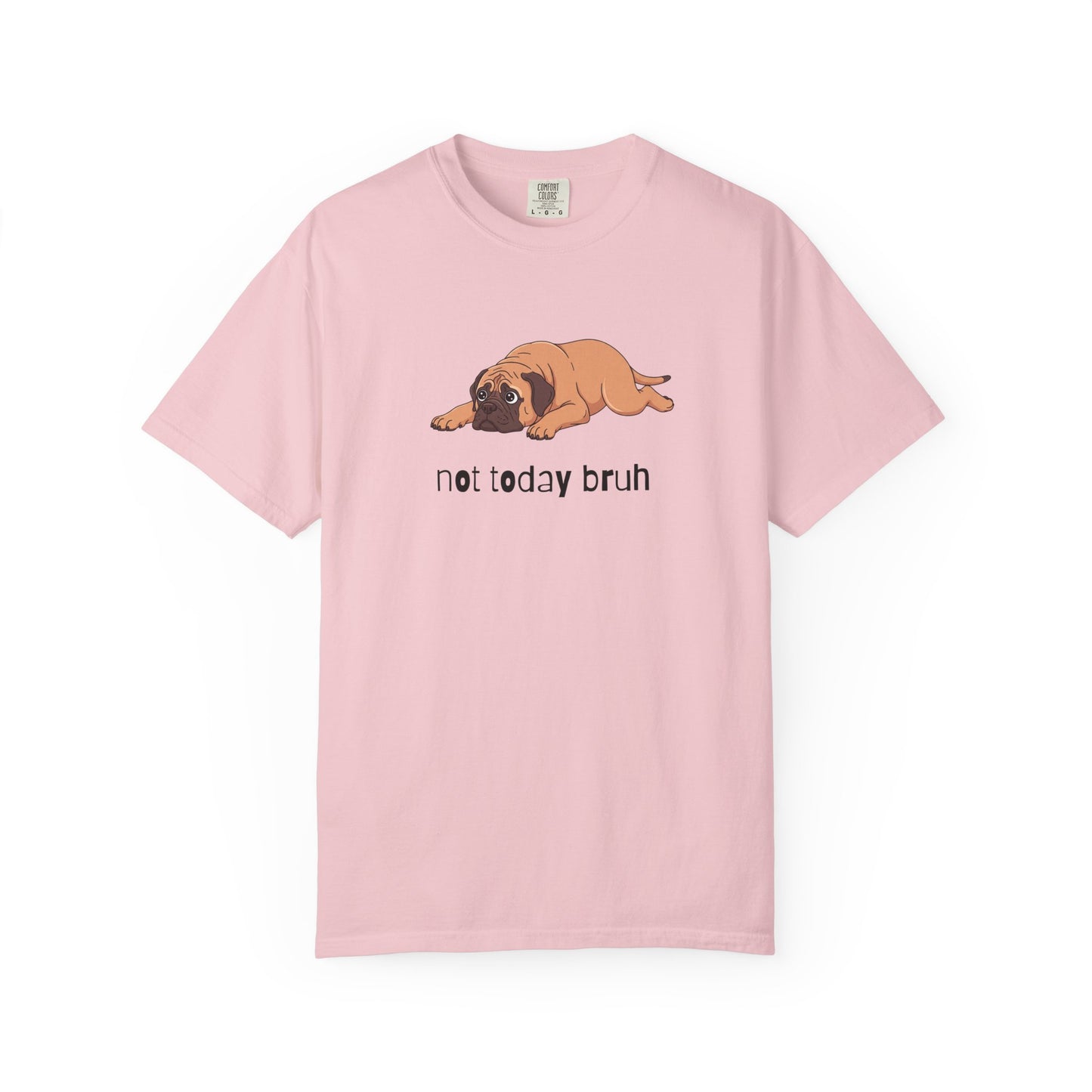 Mastiff Not Today Bruh T-Shirt