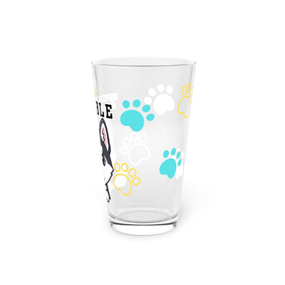 Husky Tiny Trouble Pint Glass
