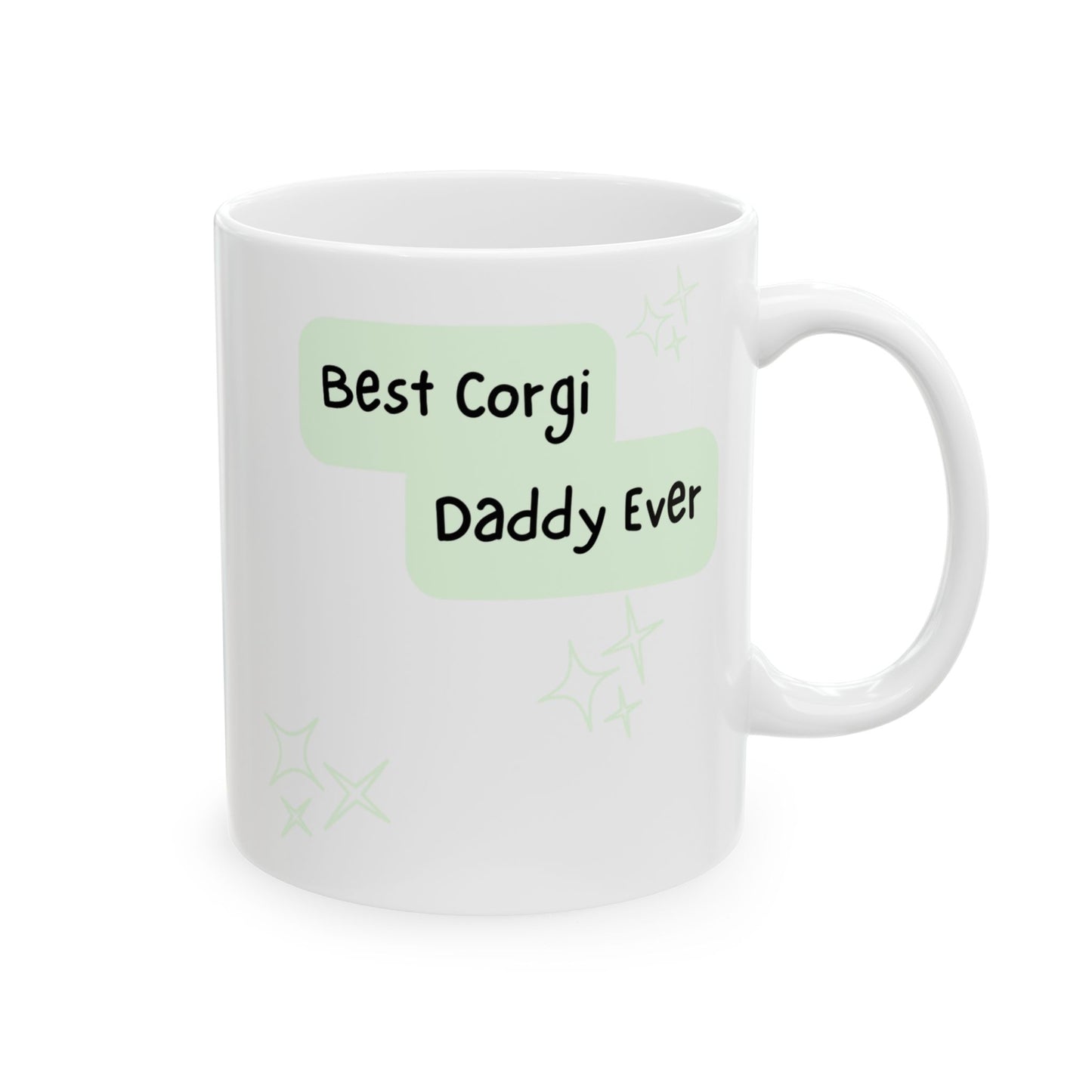 Corgi Peek-a-Boo Mug | Best Corgi Daddy Gift