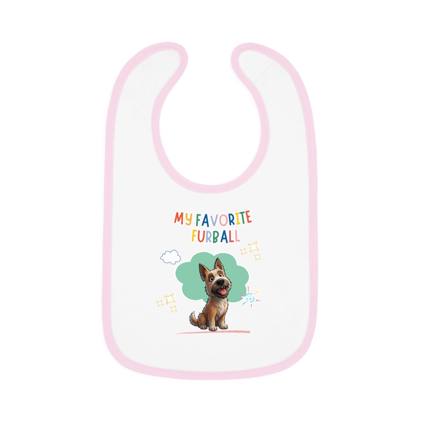 Berger Picard Favorite Furball Baby Bib