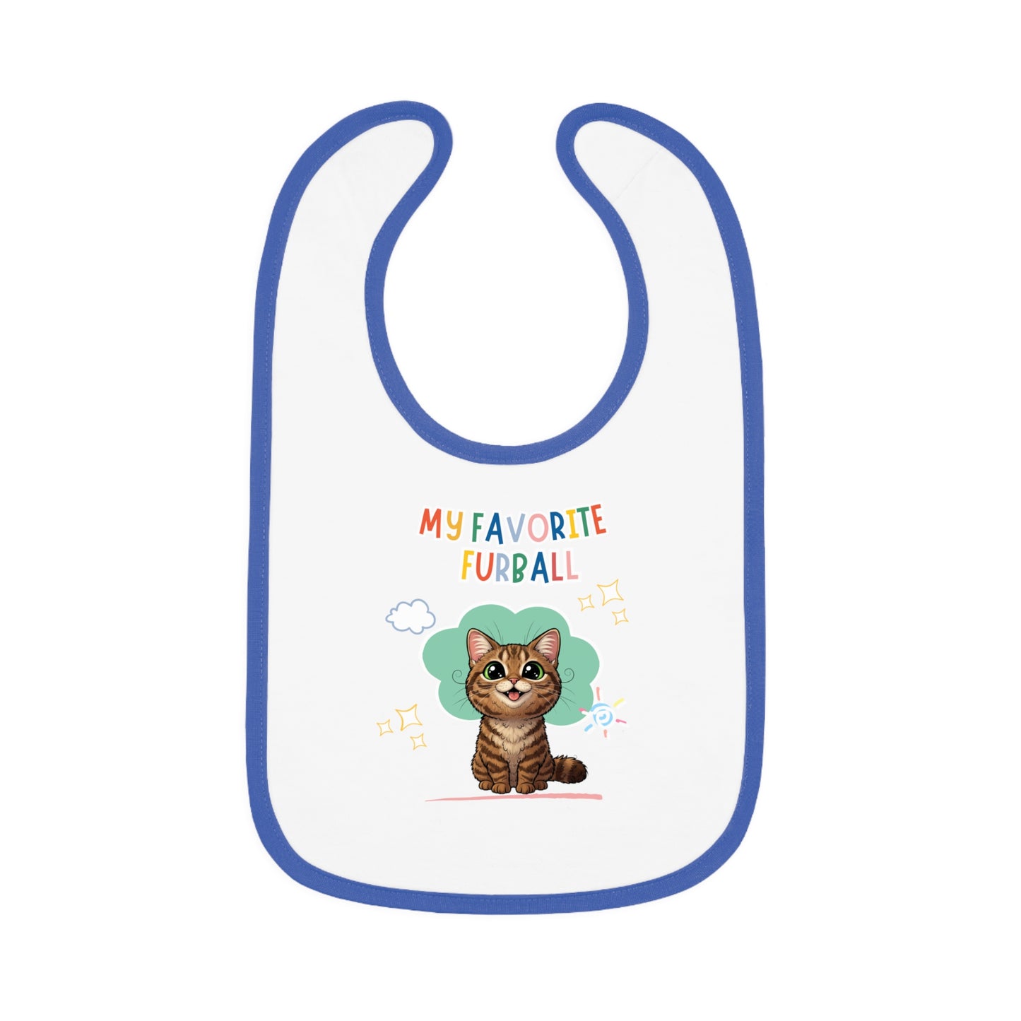 LaPerm Favorite Furball Baby Bib