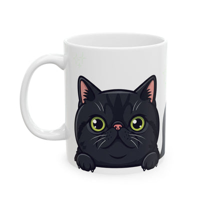 Exotic Shorthair Peek-a-Boo Mug | Best Exotic Shorthair Daddy