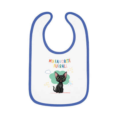 Devon Rex Favorite Furball Baby Bib