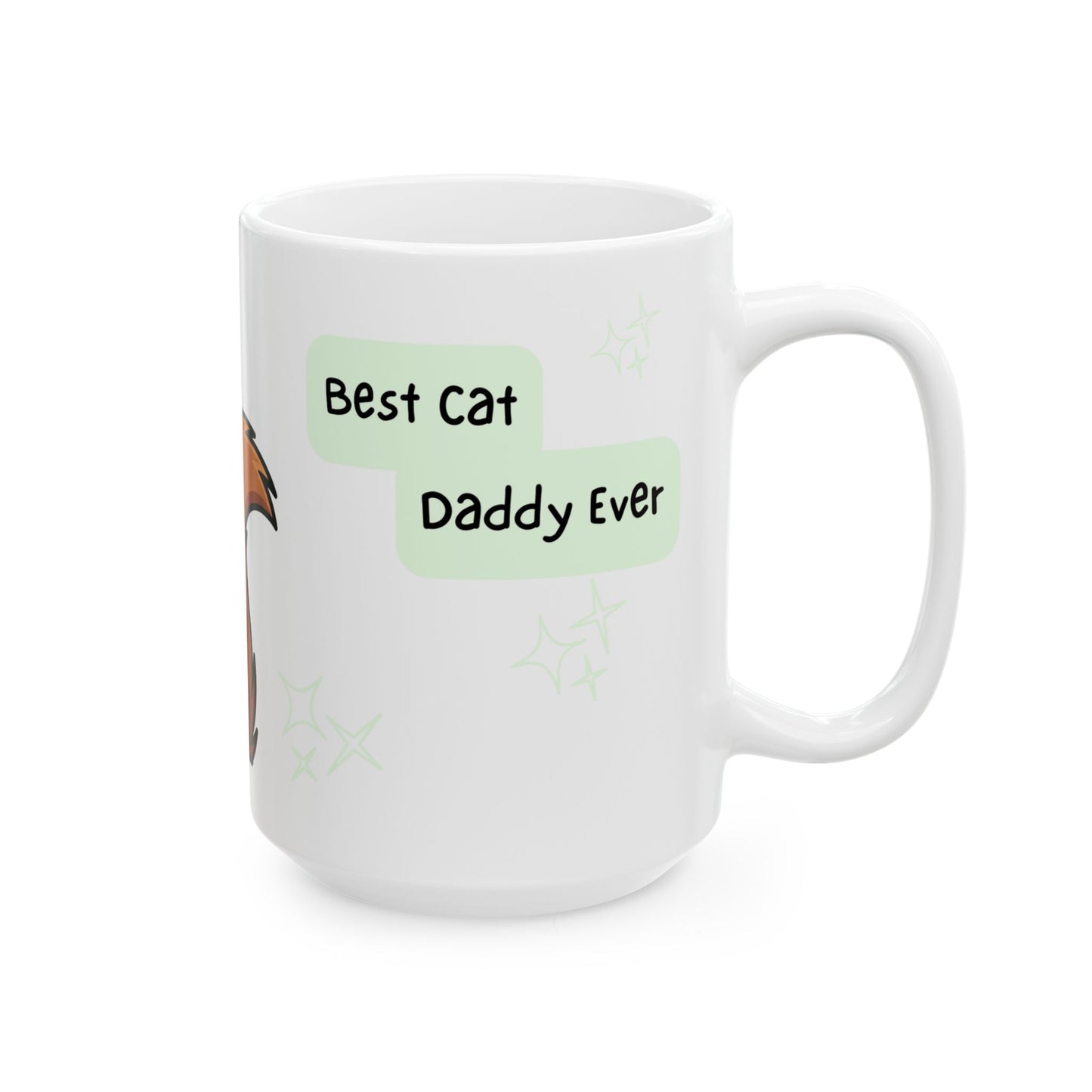 Cat Peek-a-Boo Mug | Best Cat Daddy Gift
