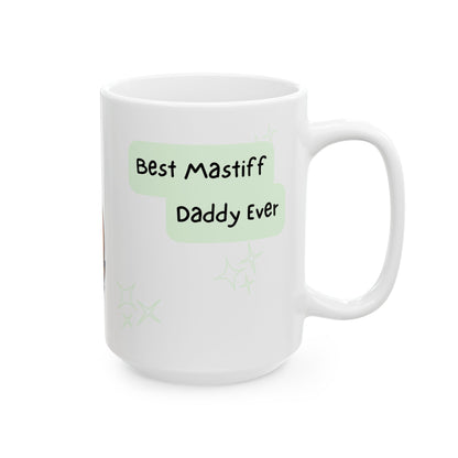 Mastiff Peek-a-Boo Mug | Best Mastiff Daddy Gift