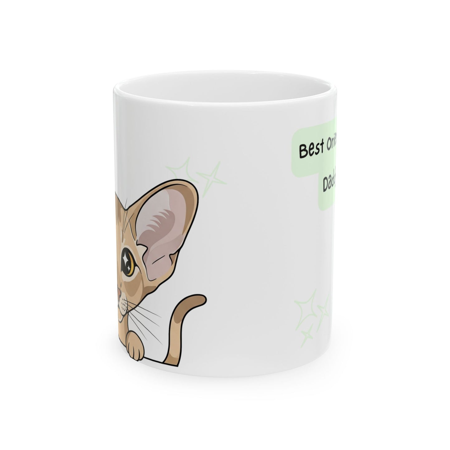 Oriental Shorthair Peek-a-Boo Mug | Best Oriental Shorthair Daddy Gift