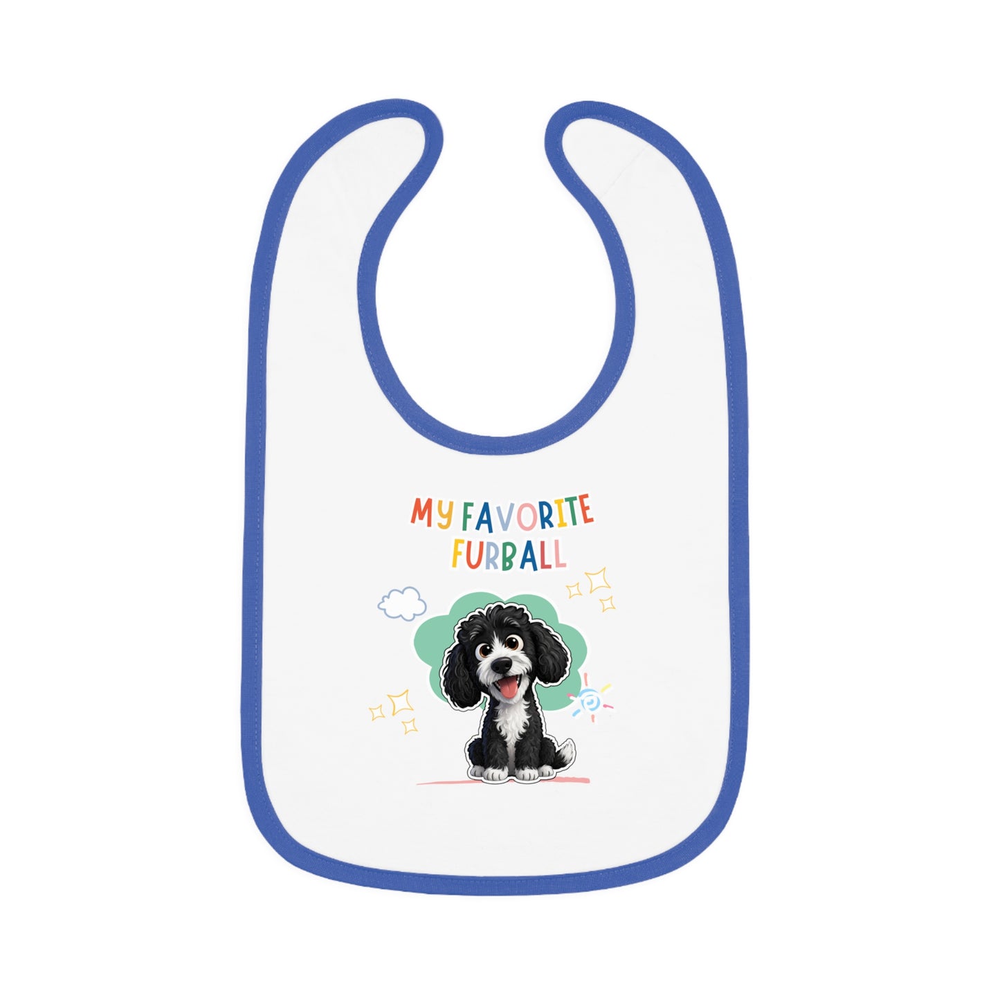 Portie Favorite Furball Baby Bib