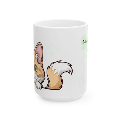 Selkirk Rex Peek-a-Boo Mug | Best Selkirk Rex Daddy Gift