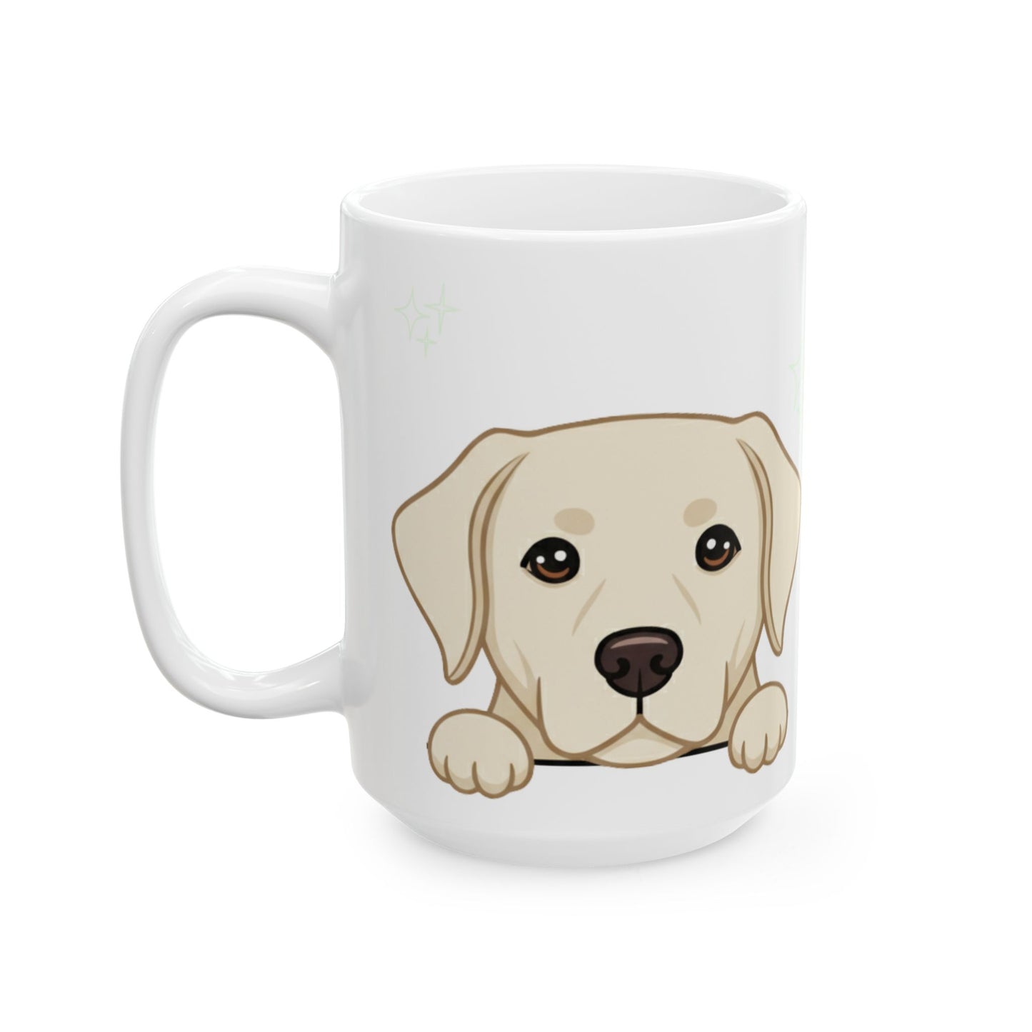 Lab Peek-a-Boo Mug | Best Labrador Retriever Mama Gift