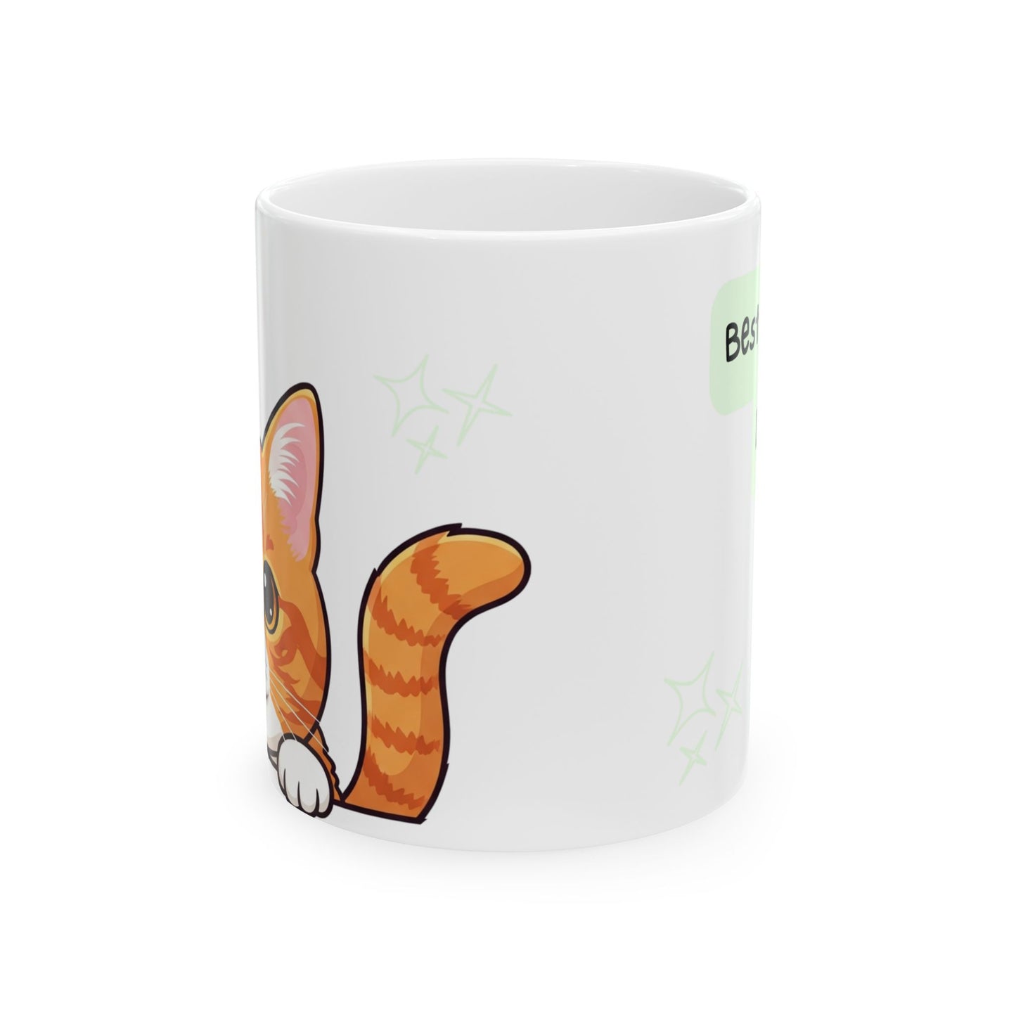 Cat Peek-a-Boo Mug | Best Cat Daddy Gift
