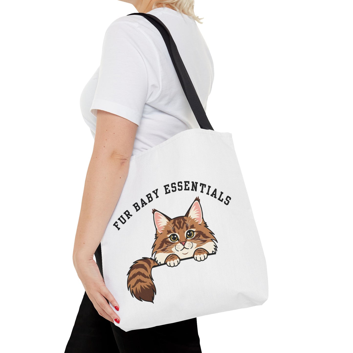Norwegian Forest FurBaby Tote Bag