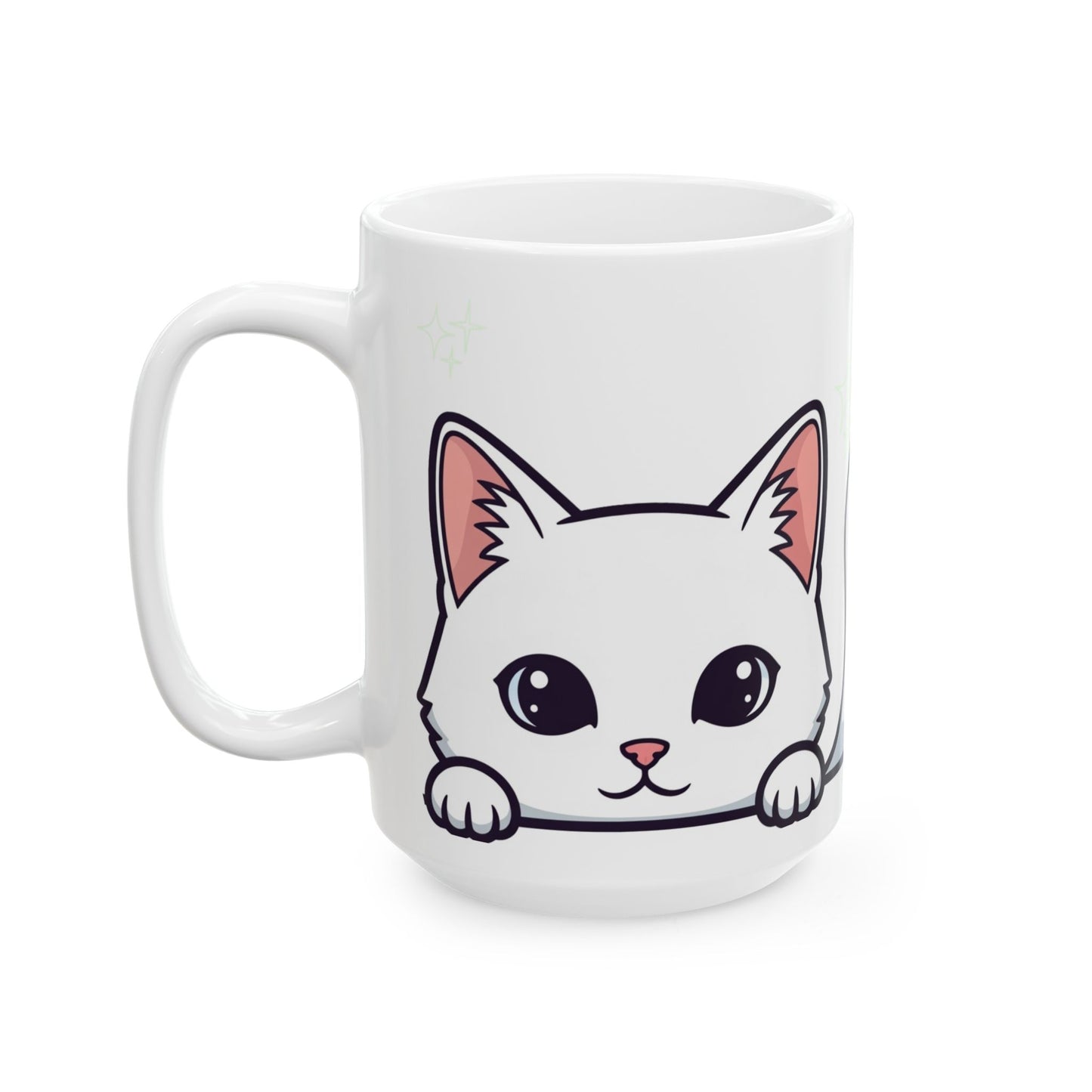 Cat Peek-a-Boo Mug | Best Cat Mama Gift