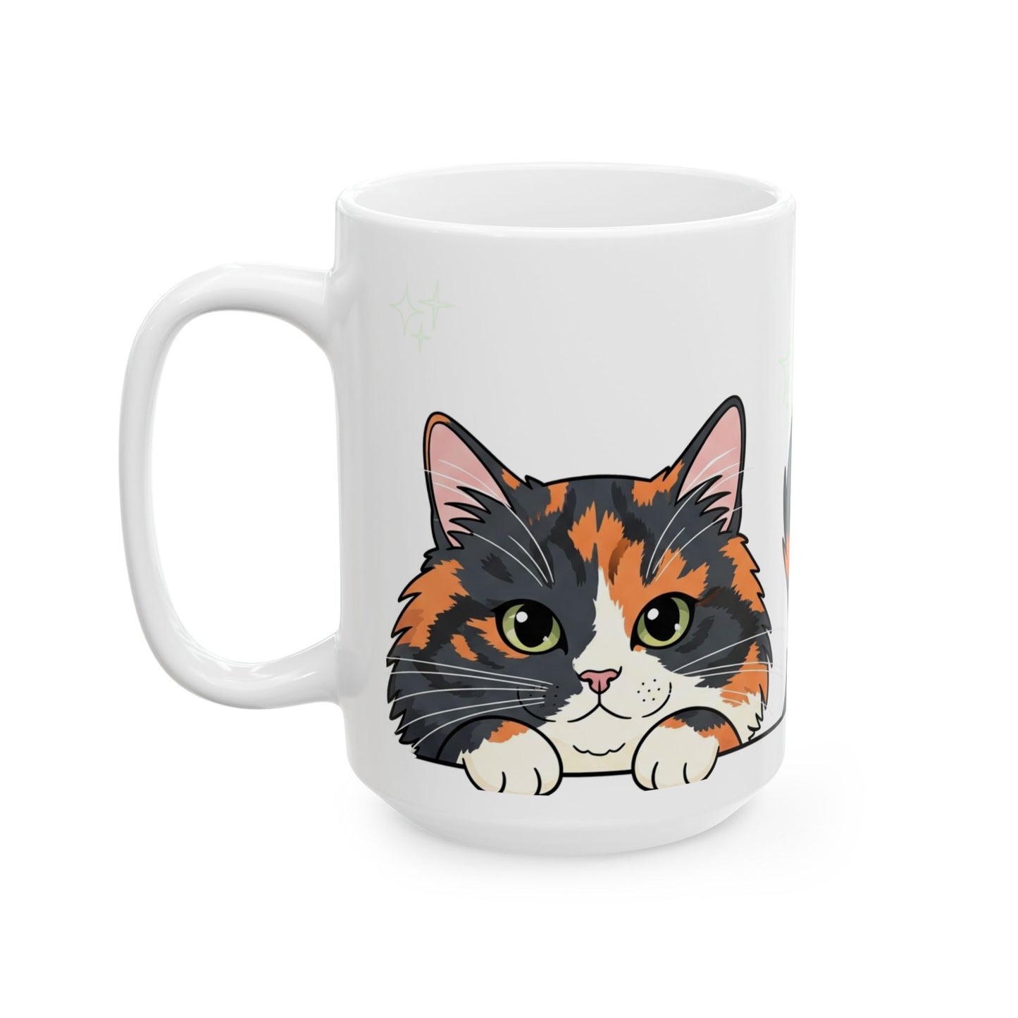 Cat Peek-a-Boo Mug | Best Cat Daddy Gift