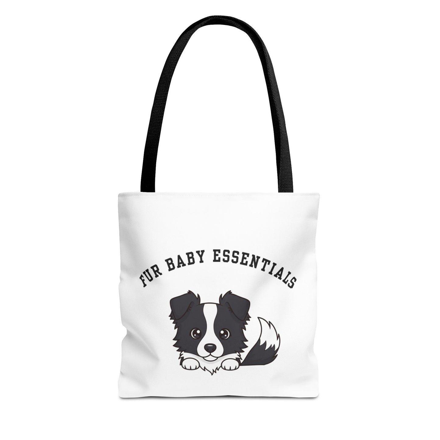 Border Collie FurBaby Tote Bag