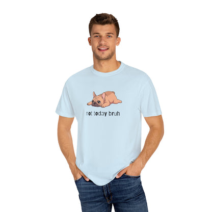 Frenchie Not Today Bruh T-Shirt