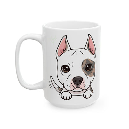 American Stafford Terrier Peek-a-Boo Mug | Best Staffy Daddy