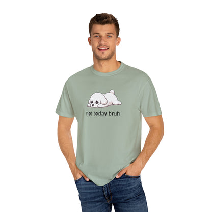 Bichon Frise Not Today Bruh T-Shirt