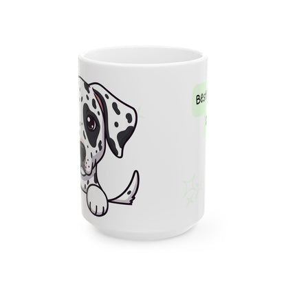 Dalmatian Peek-a-Boo Mug | Best Dalmatian Daddy Gift