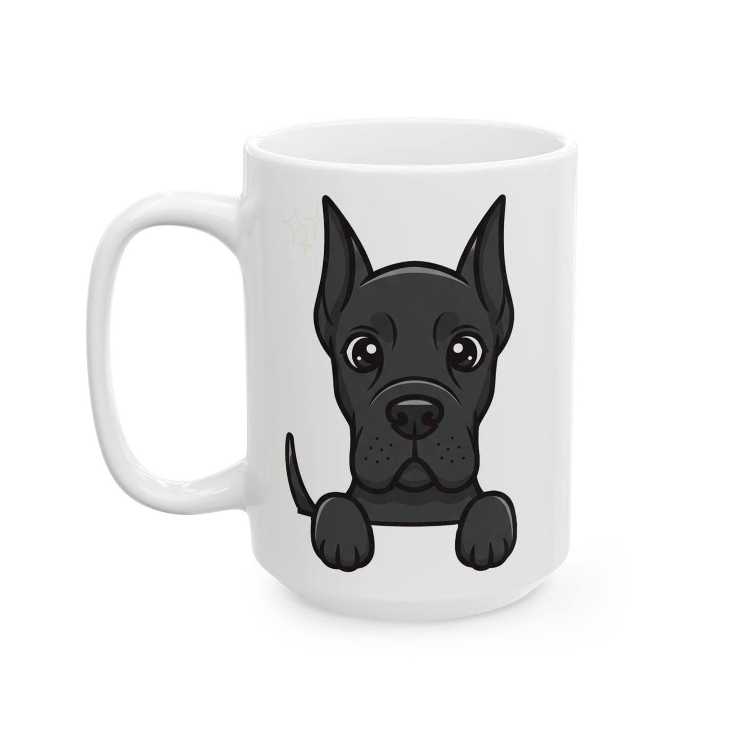 Great Dane Peek-a-Boo Mug | Best Great Dane Daddy Gift