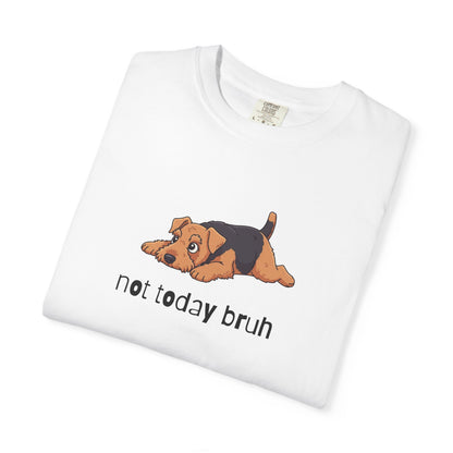 Welshie Not Today Bruh T-Shirt