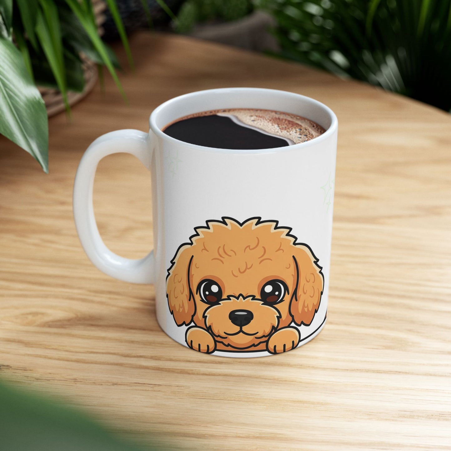 Doodle Peek-a-Boo Mug | Best Doodle Mama Gift