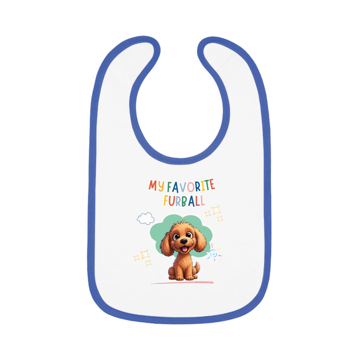 Doodle Favorite Furball Baby Bib