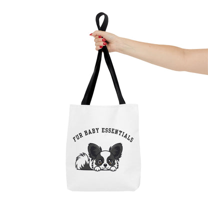 Papillon FurBaby Tote Bag