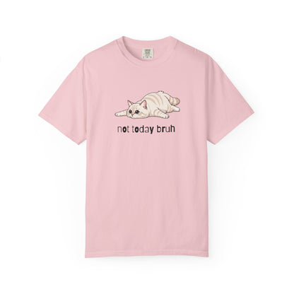 Long hair cream cat Not Today Bruh T-Shirt