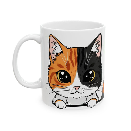 Cat Peek-a-Boo Mug | Best Cat Mama Gift