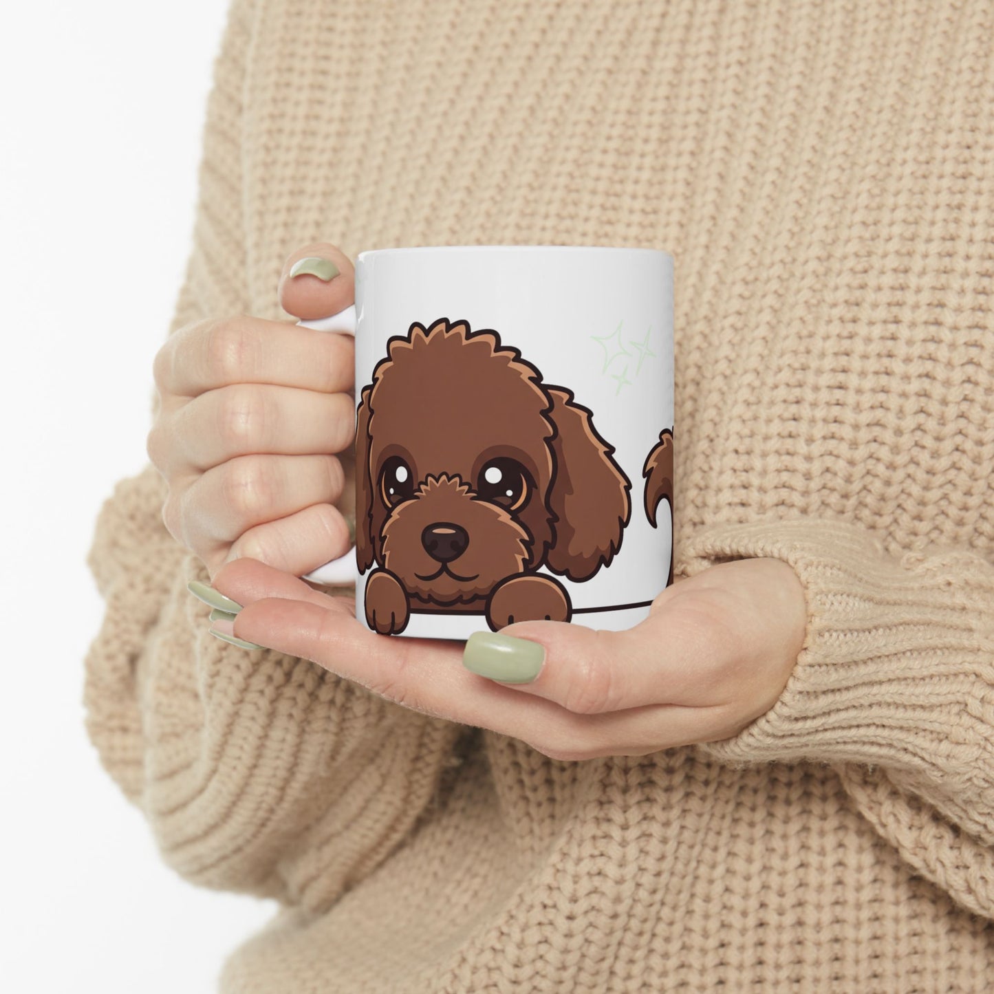 Doodle Peek-a-Boo Mug | Best Doodle Daddy Gift