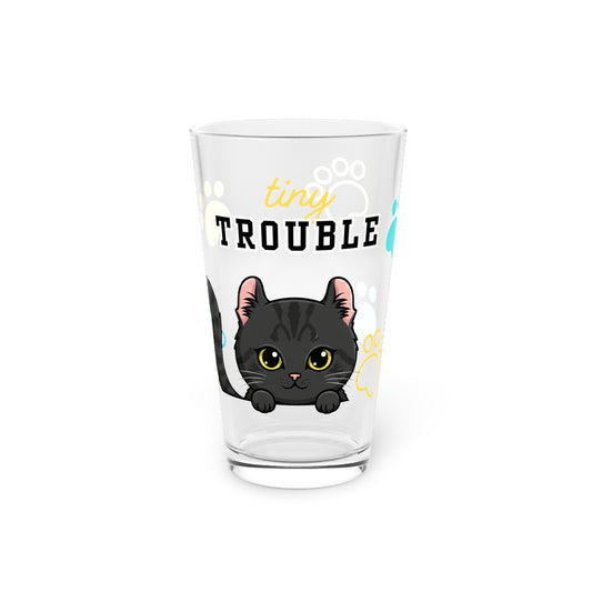 American Curl Tiny Trouble Pint Glass