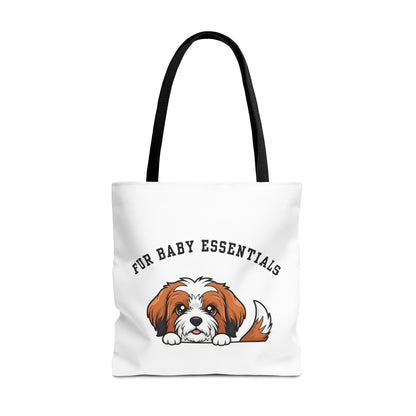Tibetan Terrier FurBaby Tote Bag