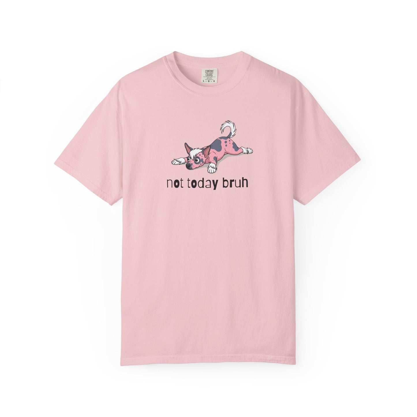 Chinese Crested Not Today Bruh T-Shirt