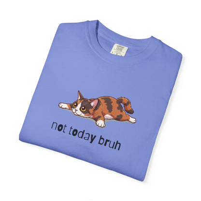 Short hair tortoiseshell cat Not Today Bruh T-Shirt